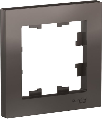 Рамка универсальная Systeme Electric AtlasDesign 1-м. мокко фото Рамка универсальная Systeme Electric AtlasDesign 1-м. мокко картинка